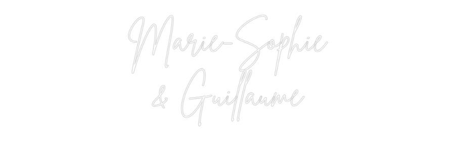 Custom Neon Sign Online Editor Marie-Sophie
...