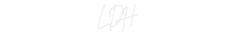 Custom Neon Sign Online Editor LDH