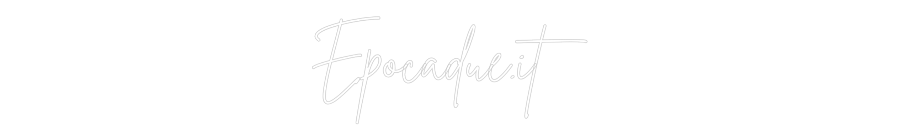 Custom Neon Sign Online Editor Epocadue.it