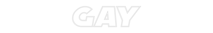 Custom Neon Sign Online Editor Gay