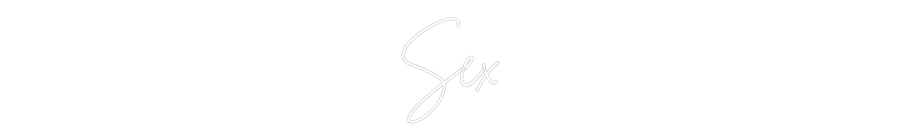 Custom Neon Sign Online Editor Sex