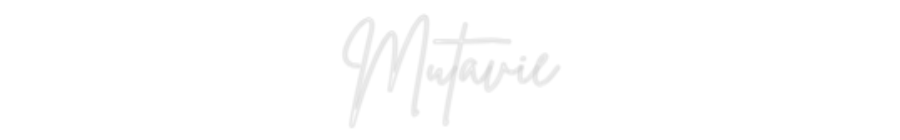 Custom Neon Sign Online Editor Mutavie