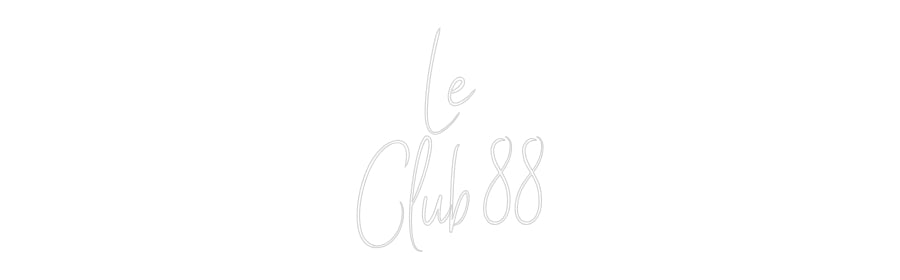 Custom Neon Sign Online Editor Le
Club 88