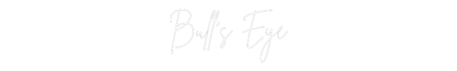 Custom Neon Sign Online Editor Bull‘s Eye