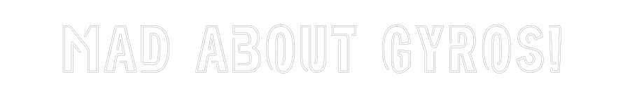 Custom Neon Sign Online Editor MAD ABOUT GYR...