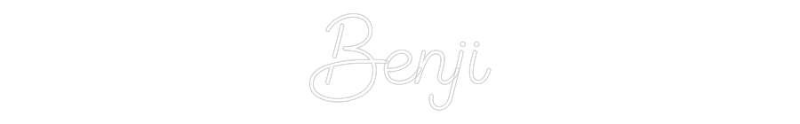 Custom Neon Sign Online Editor Benji