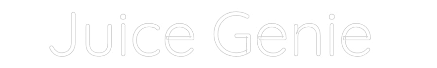 Custom Neon Sign Online Editor Juice Genie