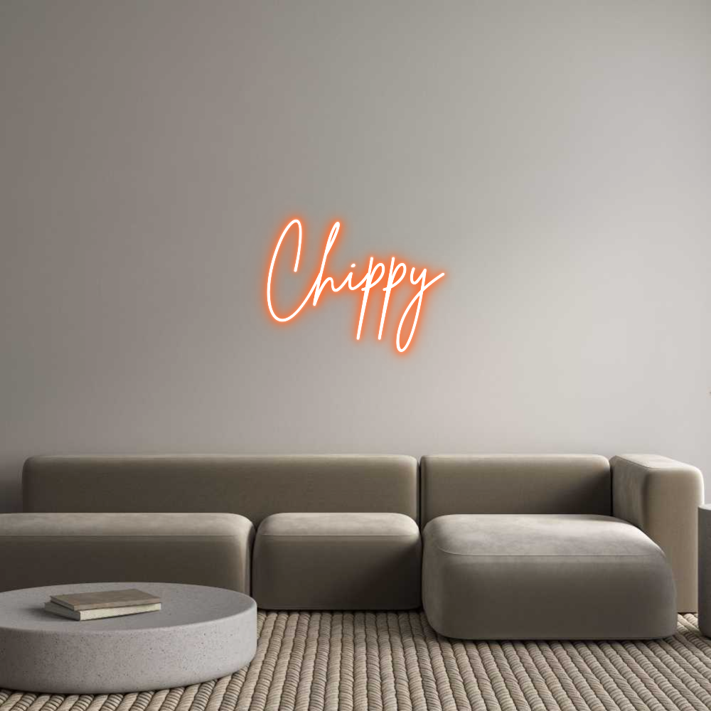 Custom Neon Sign Online Editor Chippy