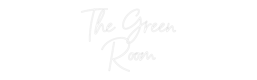 Custom Neon Sign Online Editor The Green
Room
