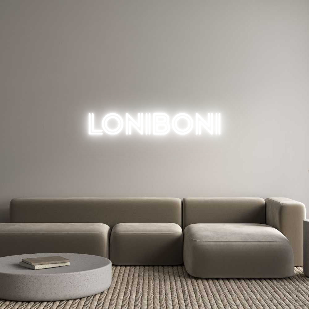 Custom Neon Sign Online Editor Loniboni