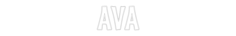 Custom Neon Sign Online Editor AVA