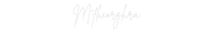 Custom Neon Sign Online Editor M’fhíorghrá
