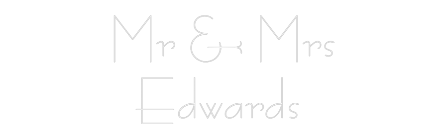 Custom Neon Sign Online Editor Mr & Mrs
Edw...