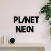 3D Gloss Acrylic Logo Sign - Made in London - Planet Neon