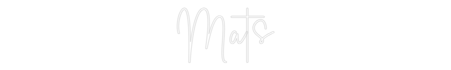 Custom Neon Sign Online Editor Mats