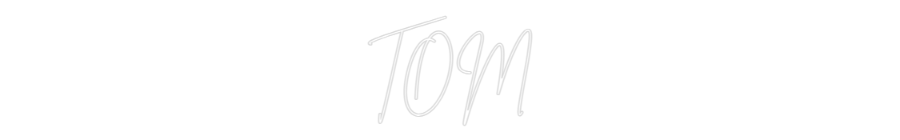 Custom Neon Sign Online Editor TOM