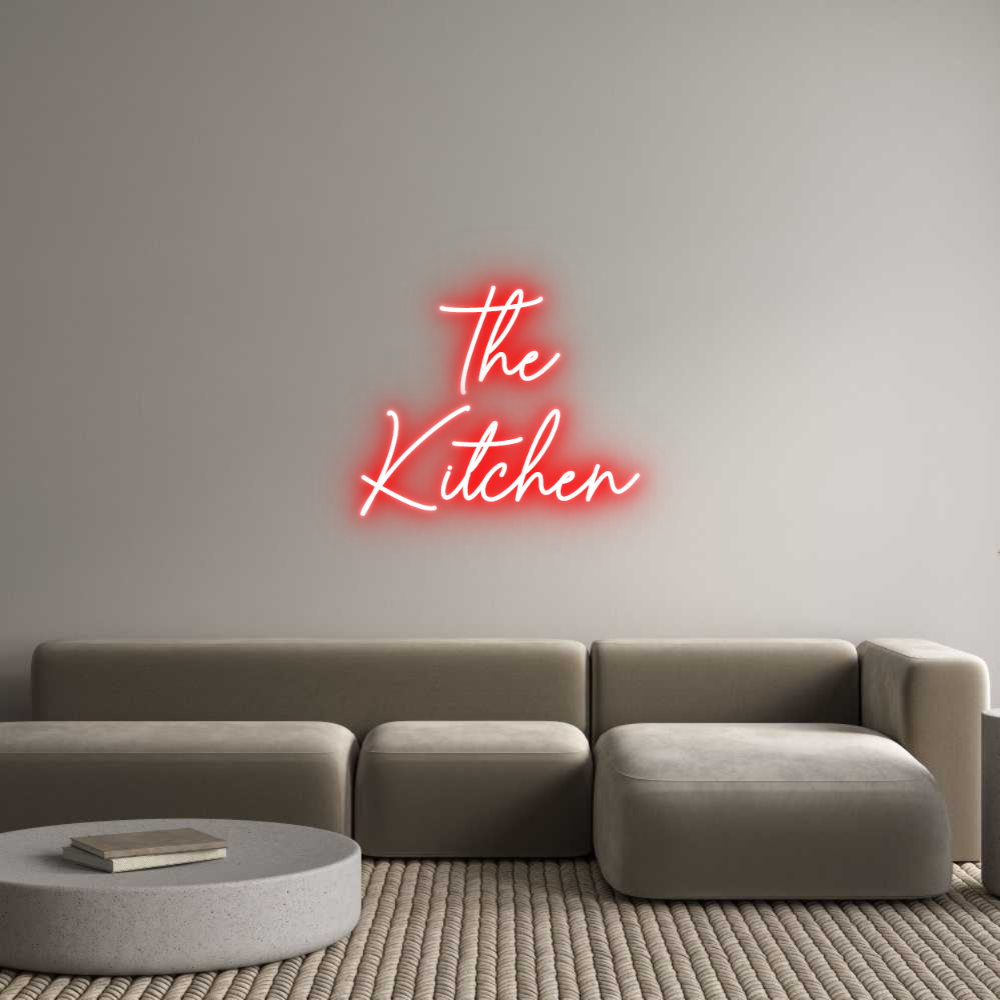Custom Neon Sign Online Editor The
Kitchen