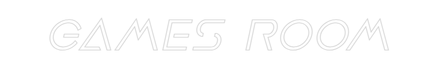 Custom Neon Sign Online Editor GAMES ROOM