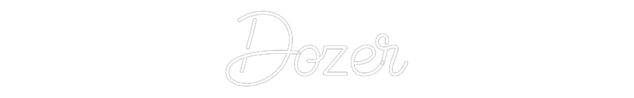 Custom Neon Sign Online Editor Dozer