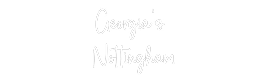 Custom Neon Sign Online Editor Georgia’s
N...