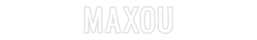 Custom Neon Sign Online Editor MAXOU
