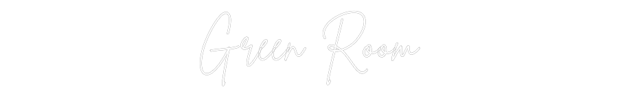 Custom Neon Sign Online Editor Green Room