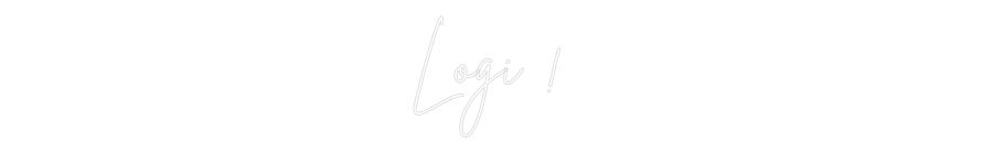 Custom Neon Sign Online Editor Logi !