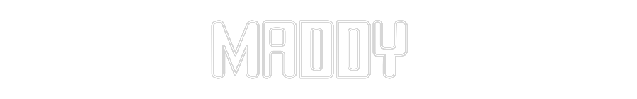 Custom Neon Sign Online Editor MADDY