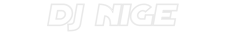 Custom Neon Sign Online Editor DJ NIGE