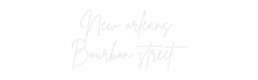 Custom Neon Sign Online Editor New orleans
...