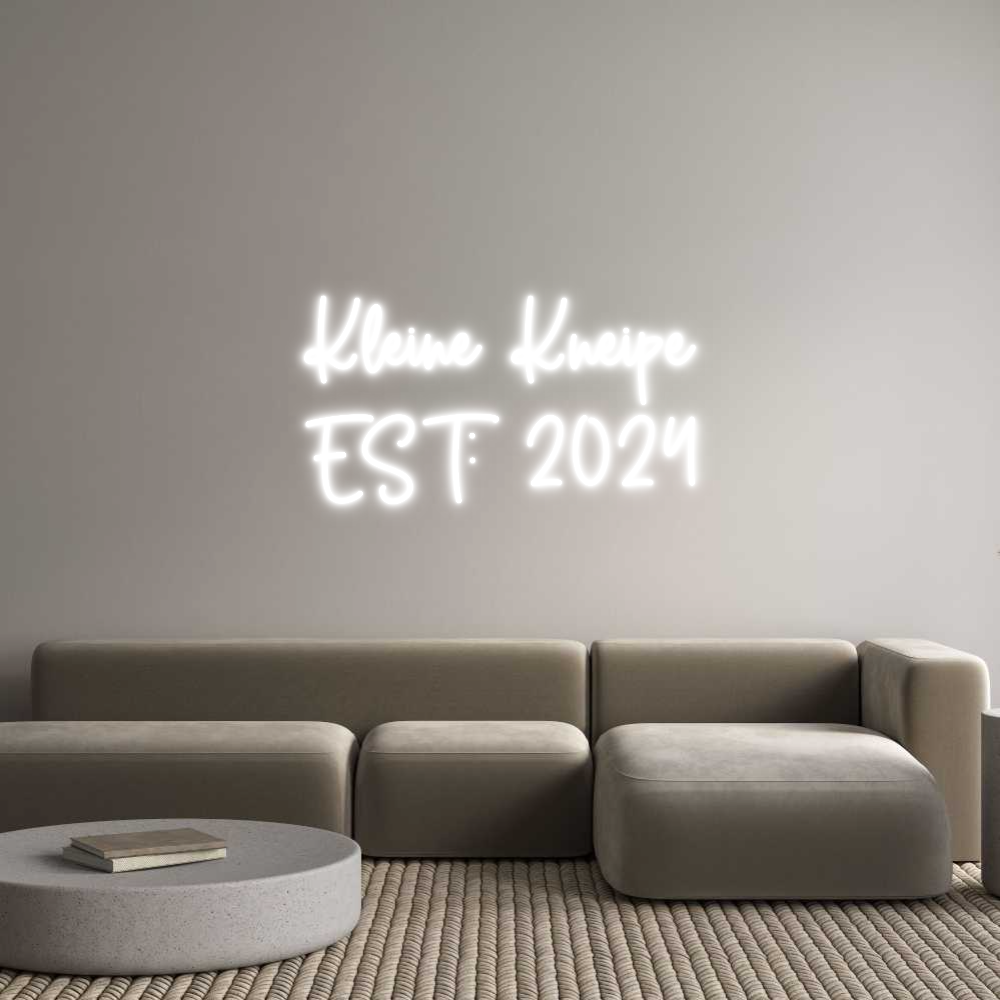 Custom Neon Sign Online Editor Kleine Kneipe...