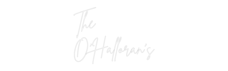Custom Neon Sign Online Editor The
O'Hallor...