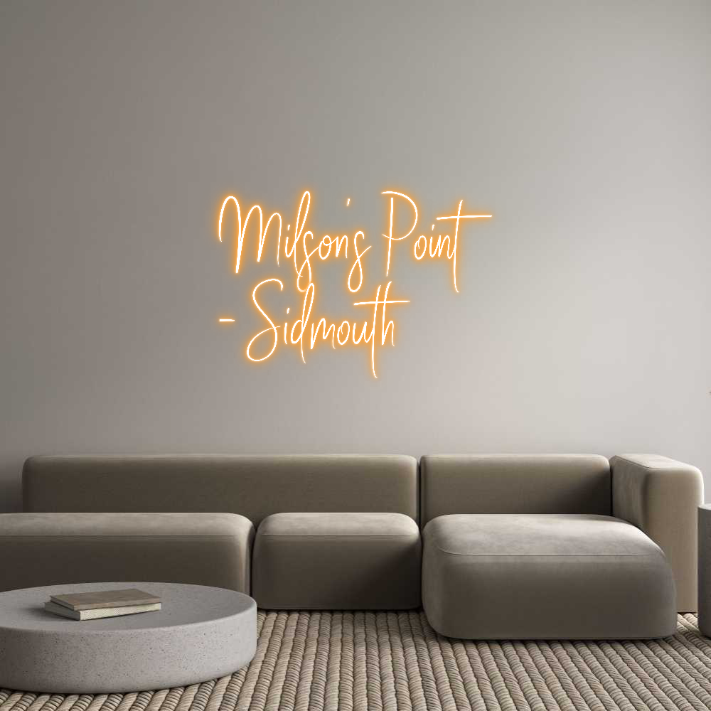 Custom Neon Sign Online Editor Milson’s Poin...