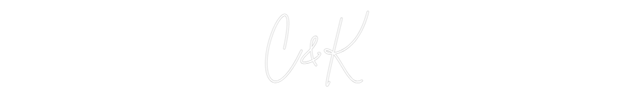 Custom Neon Sign Online Editor C&K