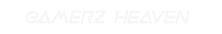 Custom Neon Sign Online Editor GAMERZ HEAVEN