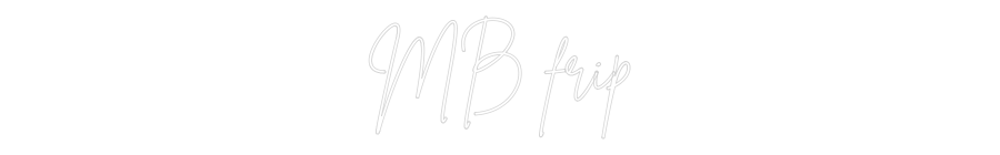 Custom Neon Sign Online Editor MB frip