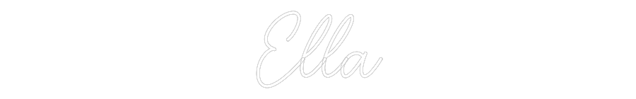 Custom Neon Sign Online Editor Ella