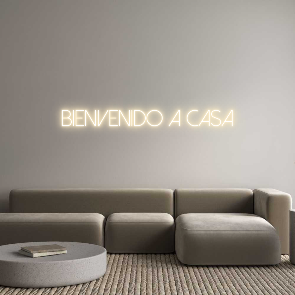 Custom Neon Sign Online Editor Bienvenido a ...