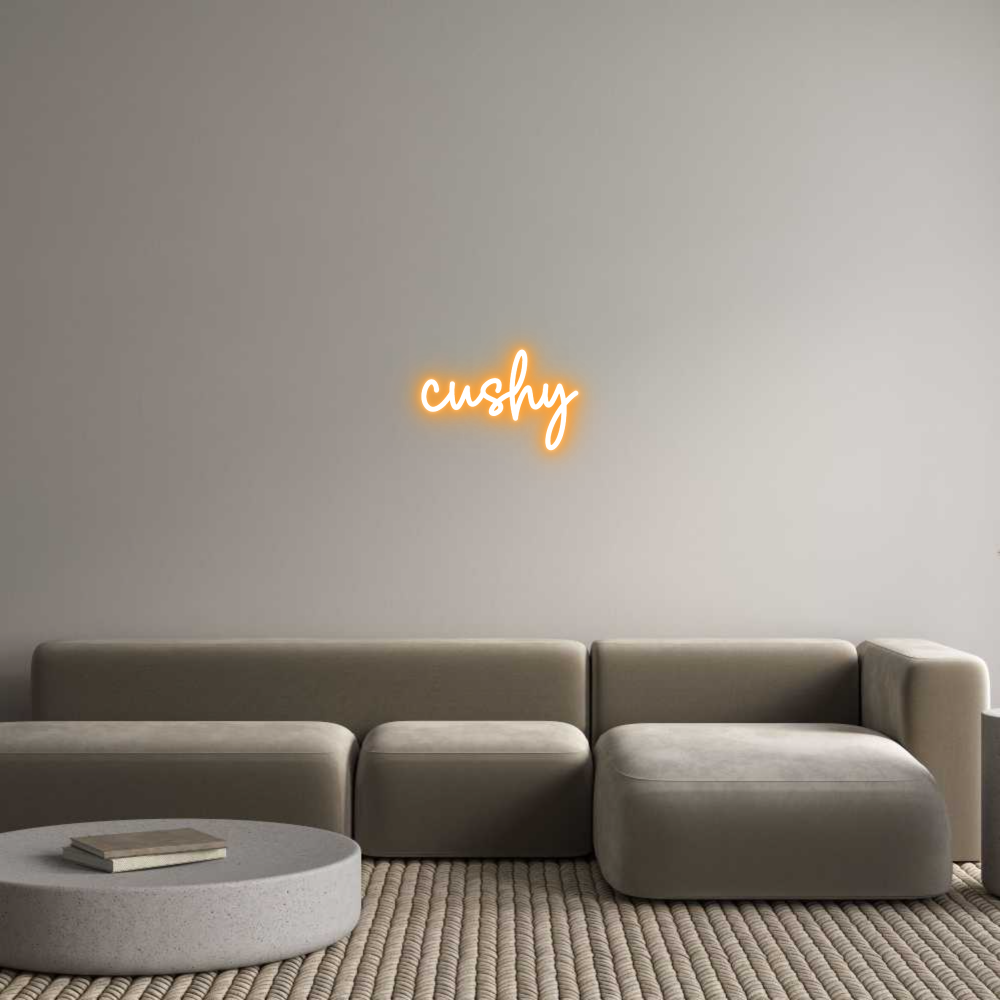 Custom Neon Sign Online Editor cushy