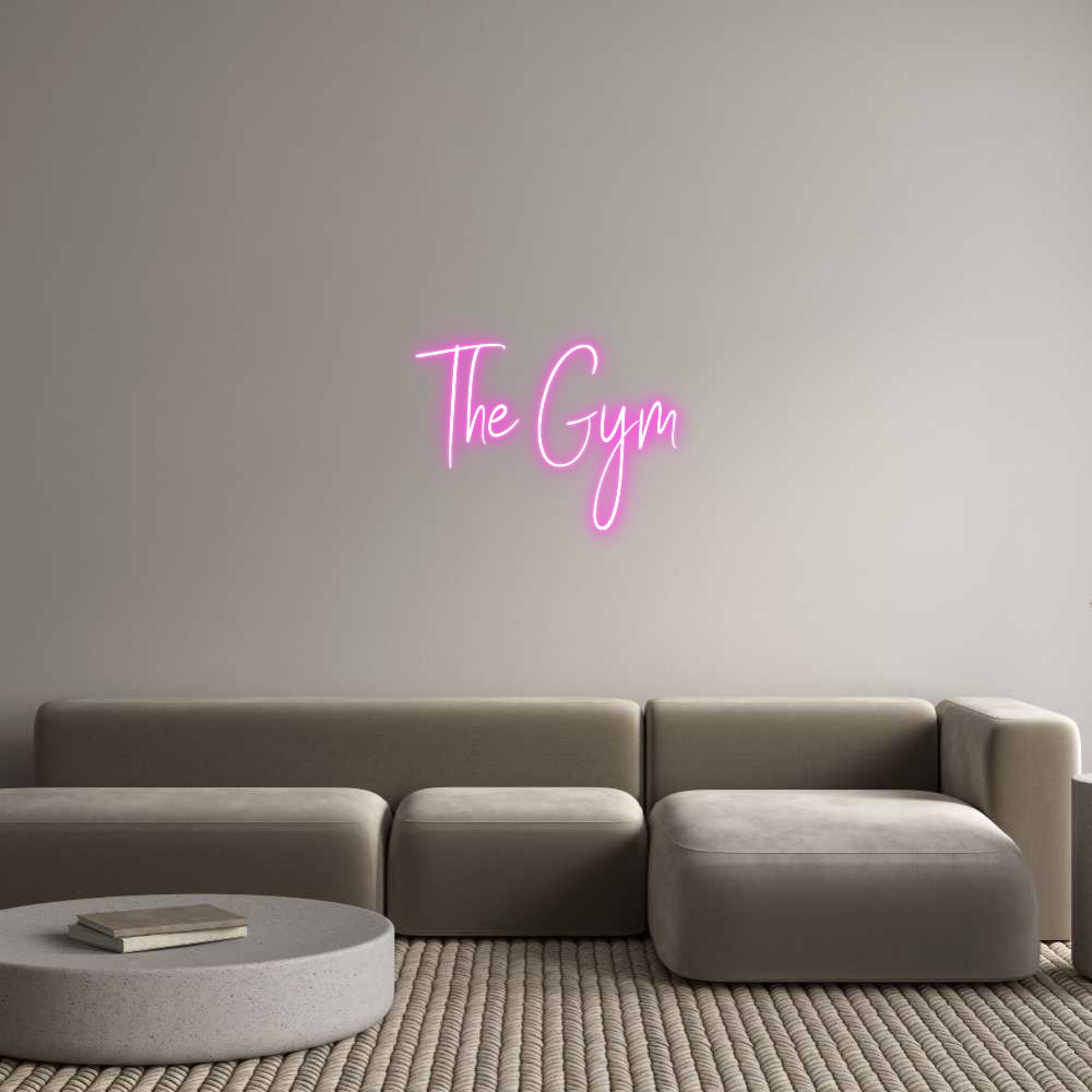 Custom Neon Sign Online Editor The Gym