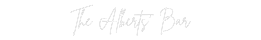 Custom Neon Sign Online Editor The Alberts' ...