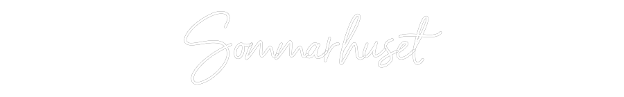 Custom Neon Sign Online Editor Sommarhuset