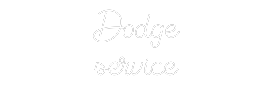 Custom Neon Sign Online Editor Dodge
service