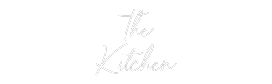 Custom Neon Sign Online Editor The
Kitchen