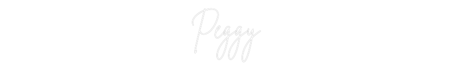 Custom Neon Sign Online Editor Peggy
