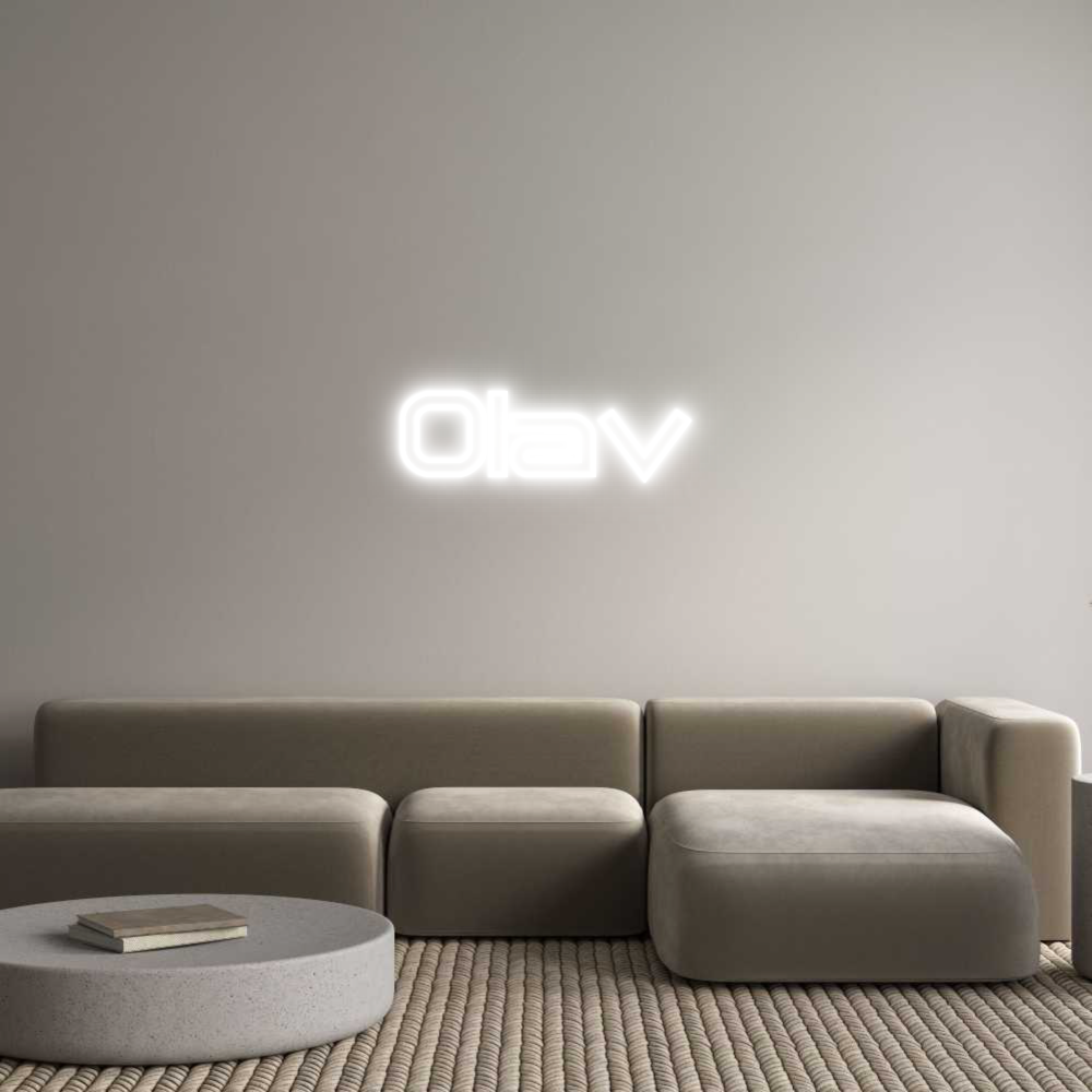 Custom Neon Sign Online Editor Olav