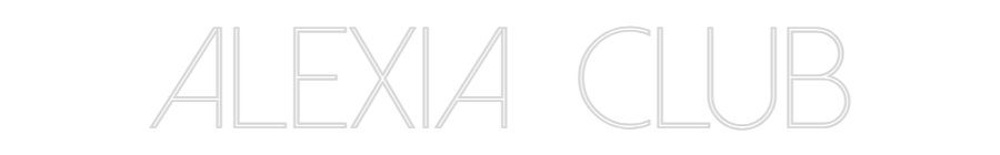 Custom Neon Sign Online Editor Alexia Club