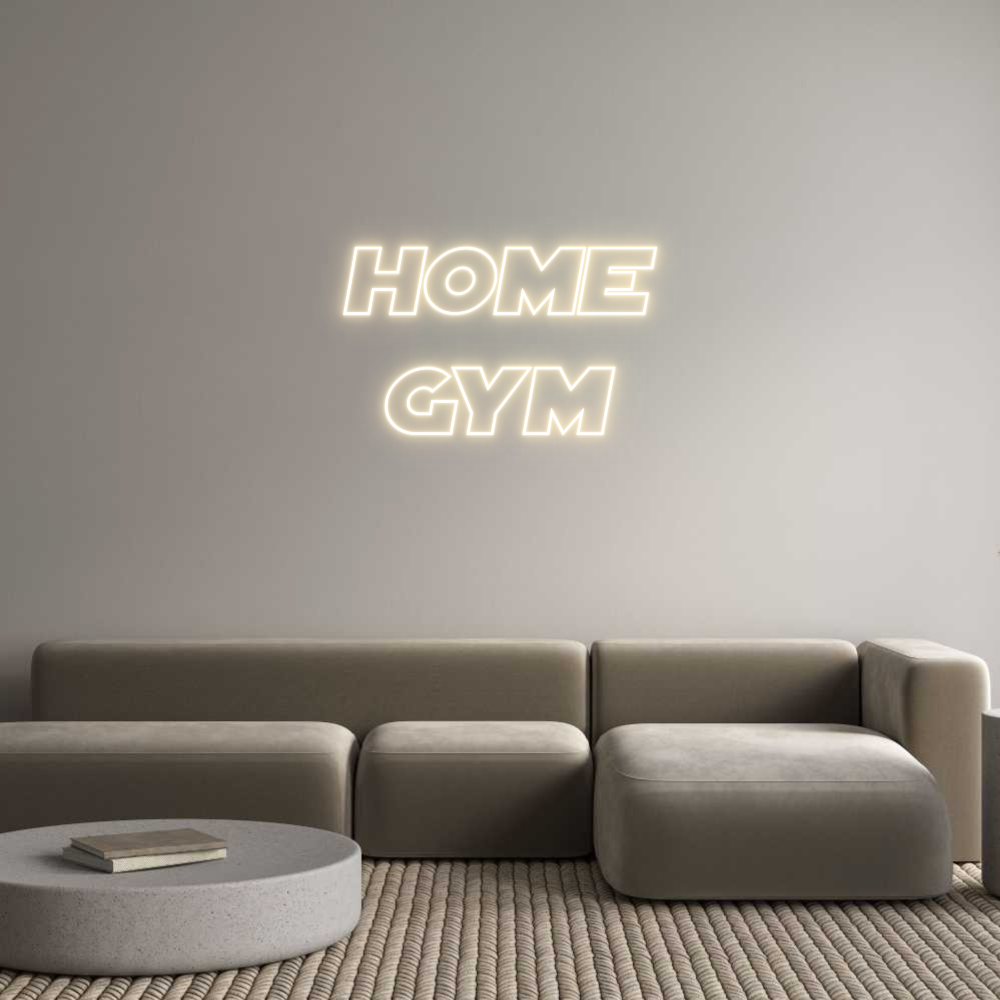 Custom Neon Sign Online Editor HOME
GYM