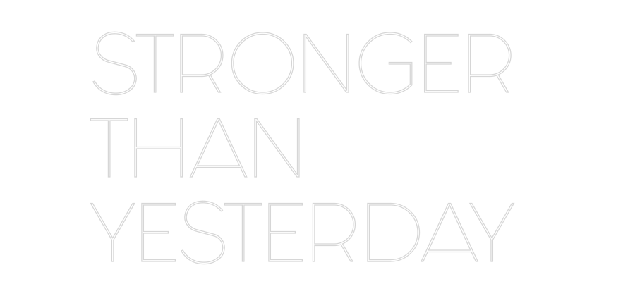 Custom Neon Sign Online Editor STRONGER
TH...