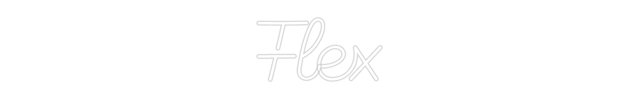 Custom Neon Sign Online Editor Flex